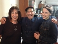 Sandie Rossen, Menashe Touvian and Nofar Larey